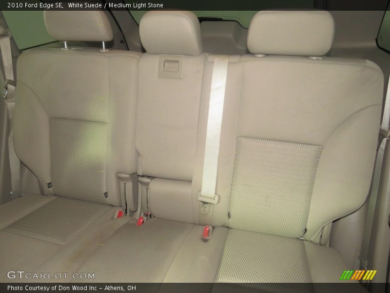 White Suede / Medium Light Stone 2010 Ford Edge SE