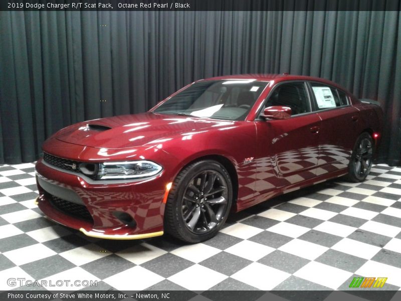 Octane Red Pearl / Black 2019 Dodge Charger R/T Scat Pack