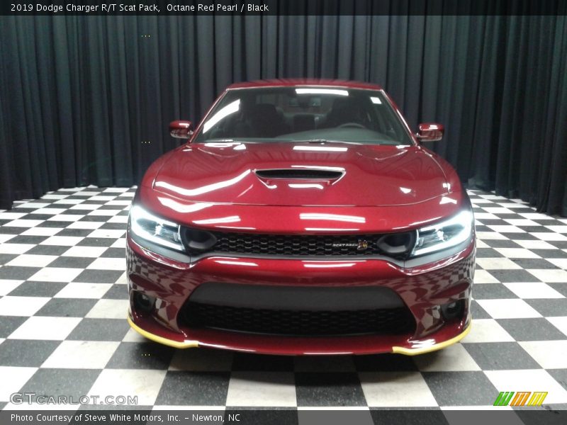 Octane Red Pearl / Black 2019 Dodge Charger R/T Scat Pack