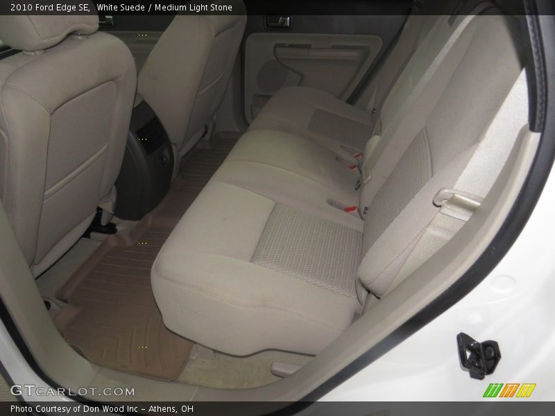 White Suede / Medium Light Stone 2010 Ford Edge SE