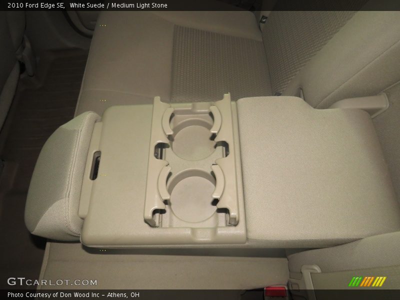 White Suede / Medium Light Stone 2010 Ford Edge SE