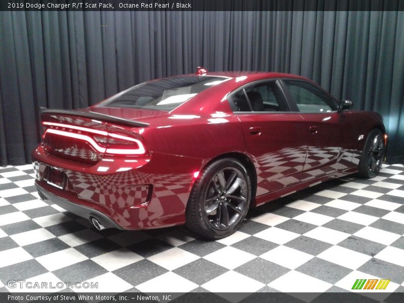 Octane Red Pearl / Black 2019 Dodge Charger R/T Scat Pack