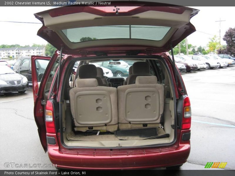 Medium Redfire Metallic / Neutral 2002 Chevrolet Venture LS