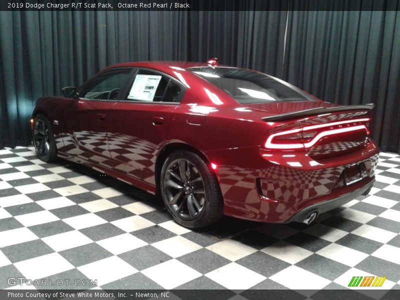 Octane Red Pearl / Black 2019 Dodge Charger R/T Scat Pack