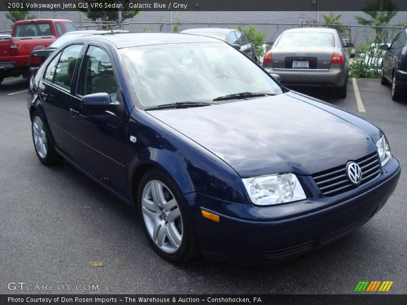 Galactic Blue / Grey 2001 Volkswagen Jetta GLS VR6 Sedan