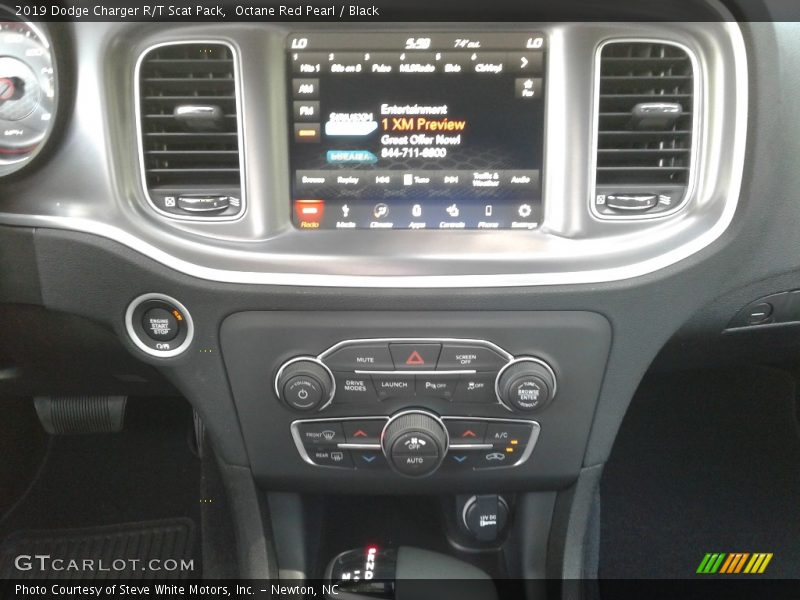 Octane Red Pearl / Black 2019 Dodge Charger R/T Scat Pack