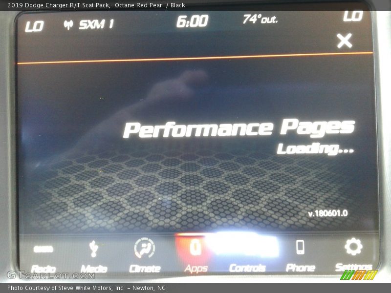 Octane Red Pearl / Black 2019 Dodge Charger R/T Scat Pack