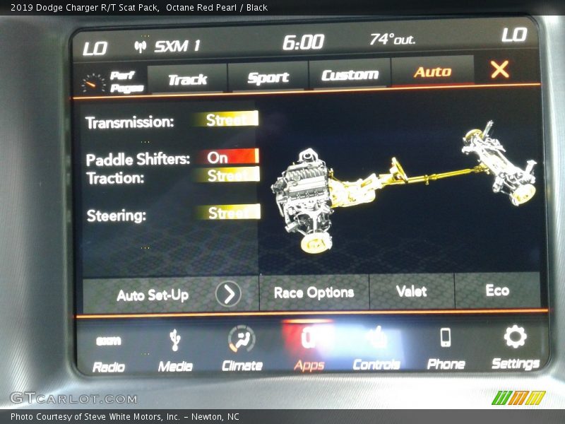 Octane Red Pearl / Black 2019 Dodge Charger R/T Scat Pack