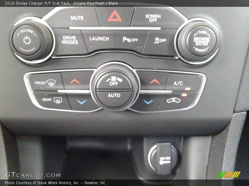 Octane Red Pearl / Black 2019 Dodge Charger R/T Scat Pack