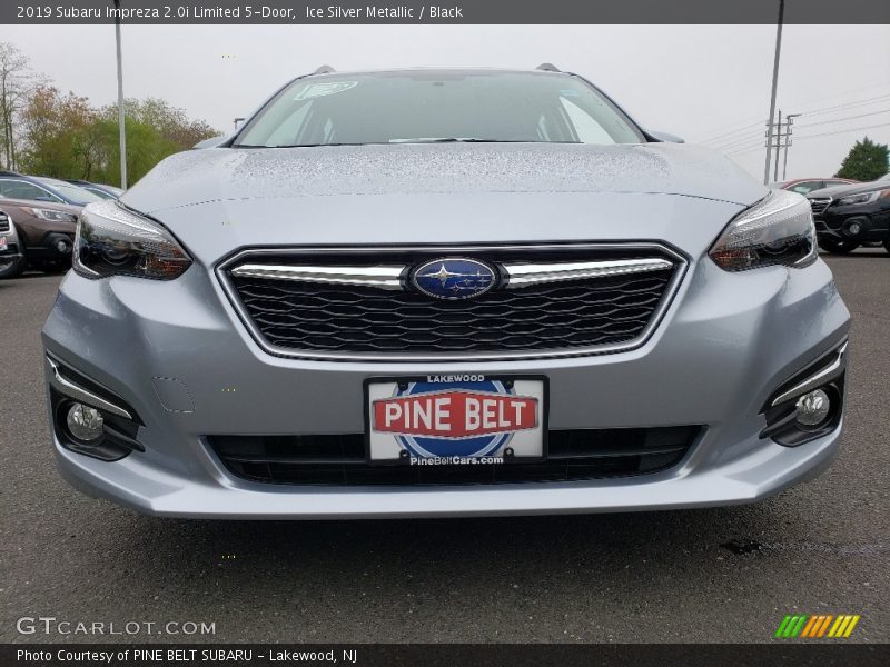 Ice Silver Metallic / Black 2019 Subaru Impreza 2.0i Limited 5-Door