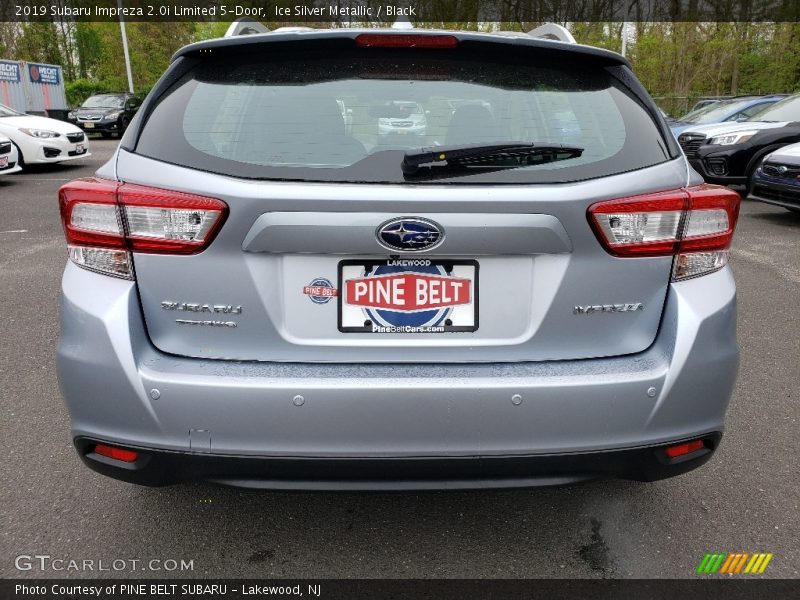 Ice Silver Metallic / Black 2019 Subaru Impreza 2.0i Limited 5-Door