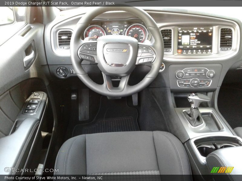 Octane Red Pearl / Black 2019 Dodge Charger R/T Scat Pack