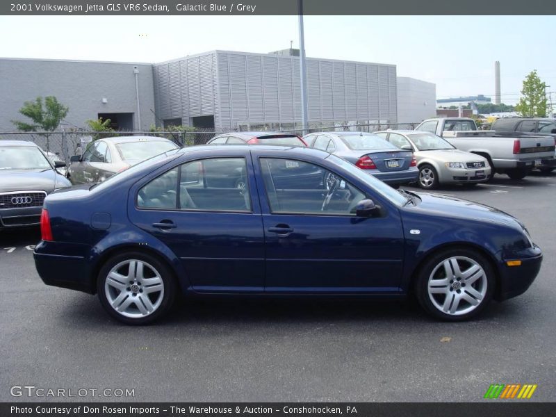 Galactic Blue / Grey 2001 Volkswagen Jetta GLS VR6 Sedan