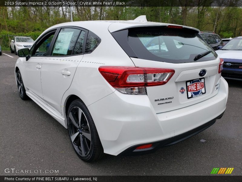 Crystal White Pearl / Black 2019 Subaru Impreza 2.0i Sport 5-Door