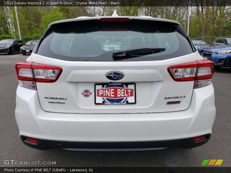 Crystal White Pearl / Black 2019 Subaru Impreza 2.0i Sport 5-Door