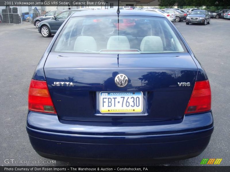 Galactic Blue / Grey 2001 Volkswagen Jetta GLS VR6 Sedan