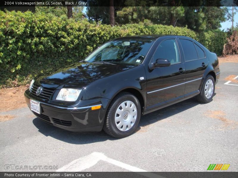 Black / Grey 2004 Volkswagen Jetta GL Sedan