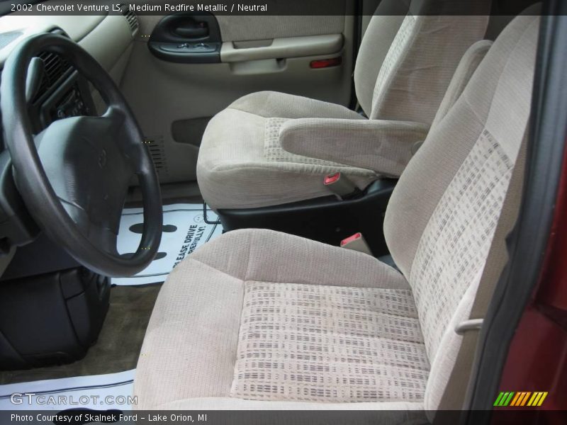 Medium Redfire Metallic / Neutral 2002 Chevrolet Venture LS