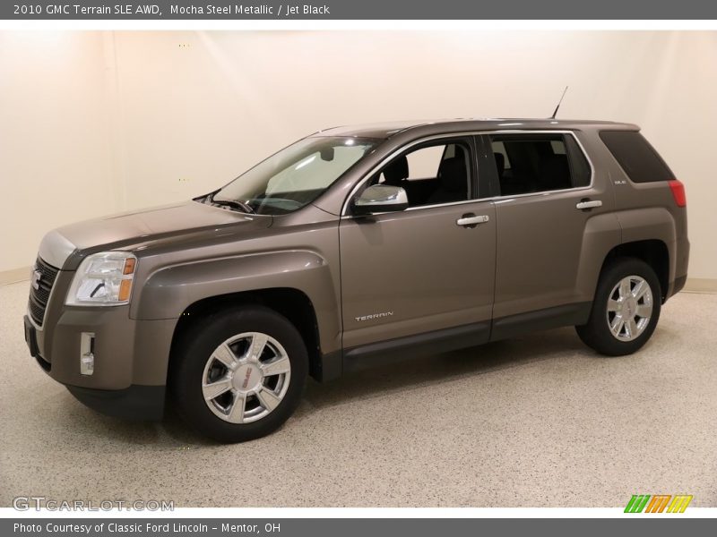 Mocha Steel Metallic / Jet Black 2010 GMC Terrain SLE AWD