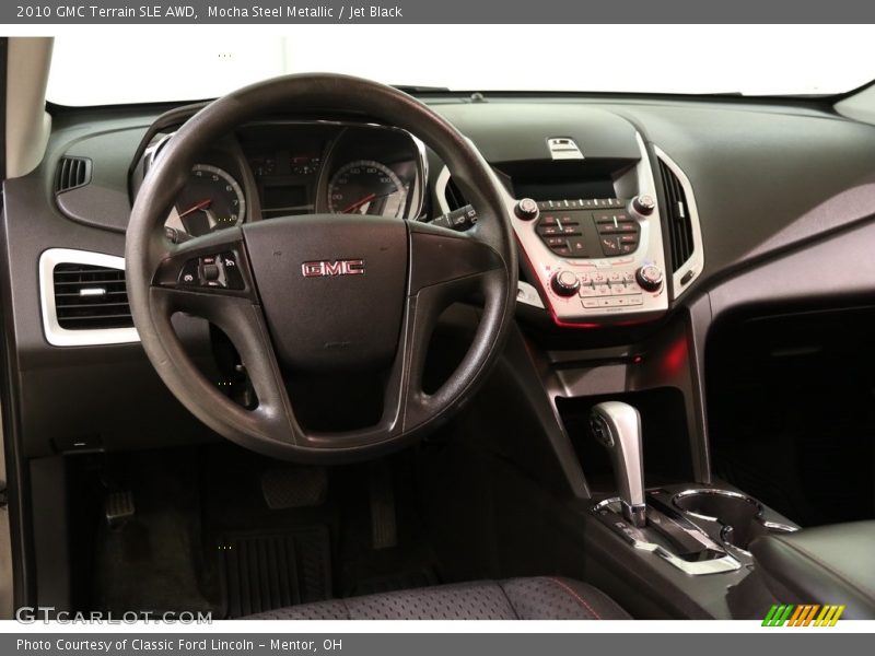 Mocha Steel Metallic / Jet Black 2010 GMC Terrain SLE AWD