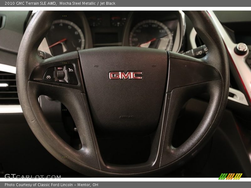 Mocha Steel Metallic / Jet Black 2010 GMC Terrain SLE AWD