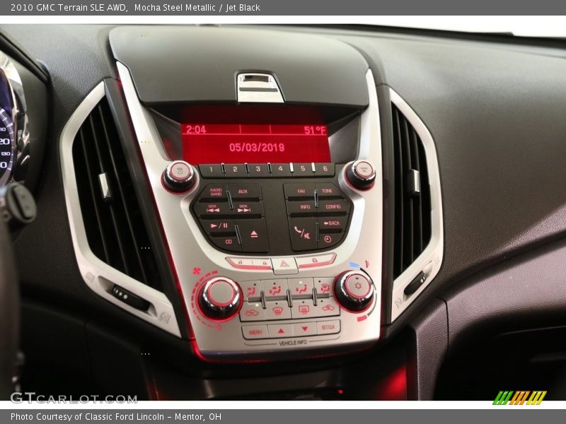 Mocha Steel Metallic / Jet Black 2010 GMC Terrain SLE AWD