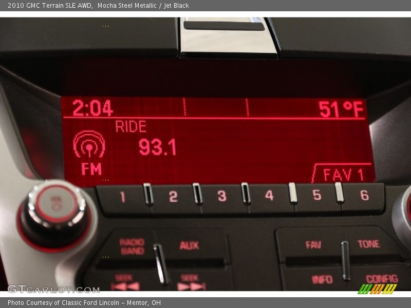 Mocha Steel Metallic / Jet Black 2010 GMC Terrain SLE AWD