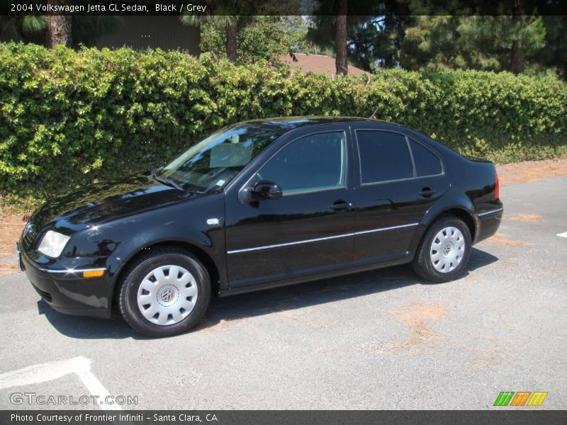 Black / Grey 2004 Volkswagen Jetta GL Sedan