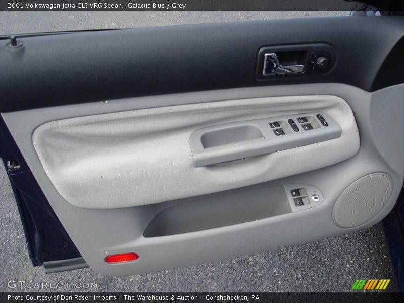 Galactic Blue / Grey 2001 Volkswagen Jetta GLS VR6 Sedan