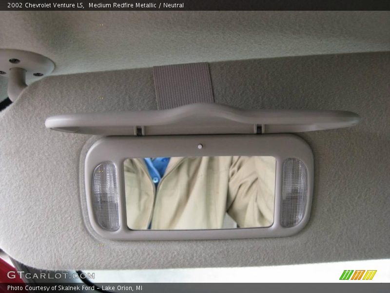 Medium Redfire Metallic / Neutral 2002 Chevrolet Venture LS