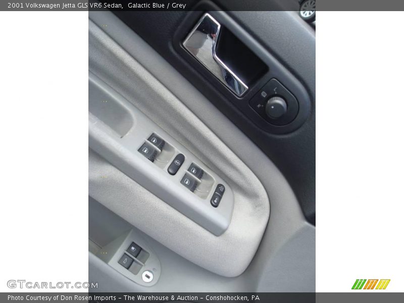 Galactic Blue / Grey 2001 Volkswagen Jetta GLS VR6 Sedan