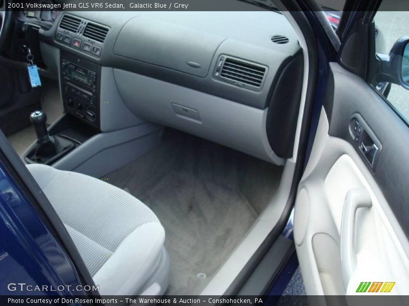 Galactic Blue / Grey 2001 Volkswagen Jetta GLS VR6 Sedan