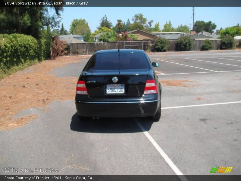 Black / Grey 2004 Volkswagen Jetta GL Sedan