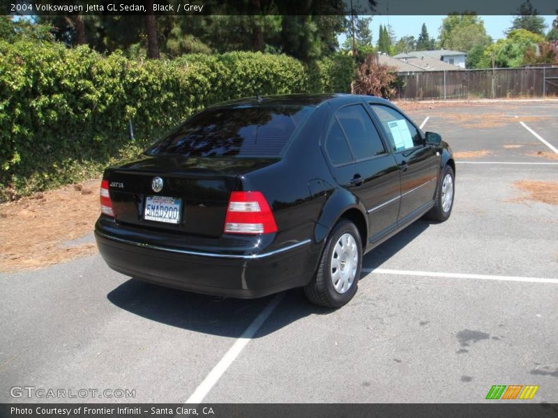 Black / Grey 2004 Volkswagen Jetta GL Sedan