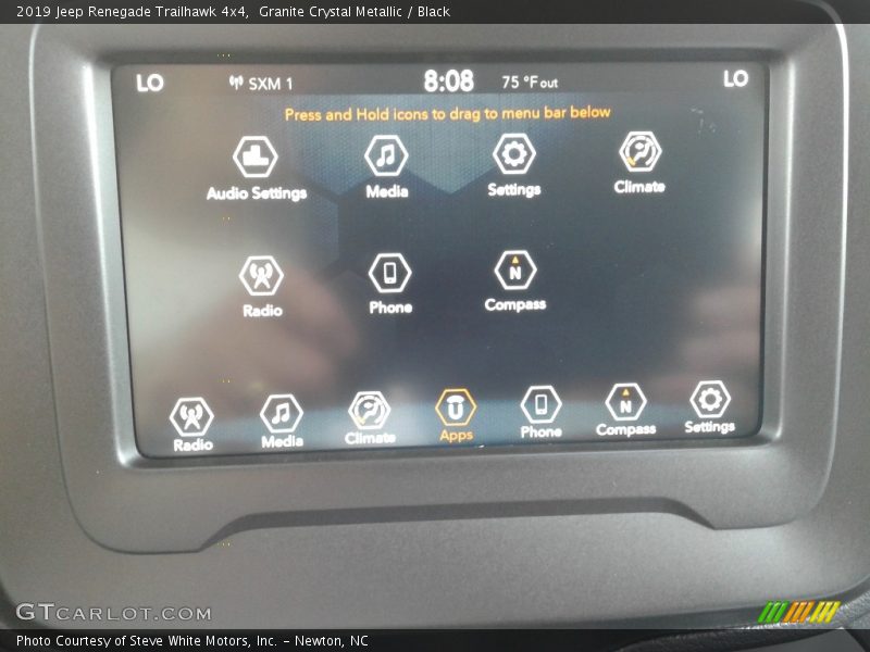 Granite Crystal Metallic / Black 2019 Jeep Renegade Trailhawk 4x4