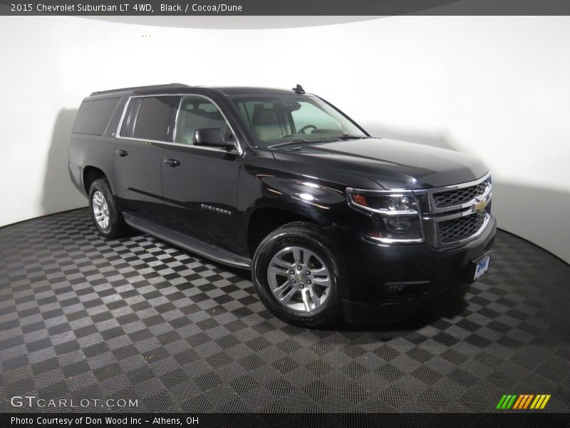 Black / Cocoa/Dune 2015 Chevrolet Suburban LT 4WD