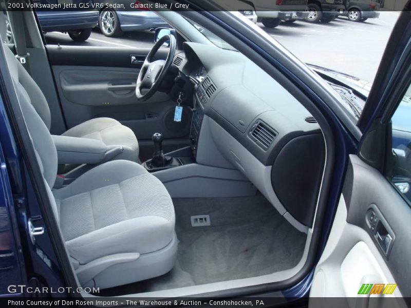 Galactic Blue / Grey 2001 Volkswagen Jetta GLS VR6 Sedan