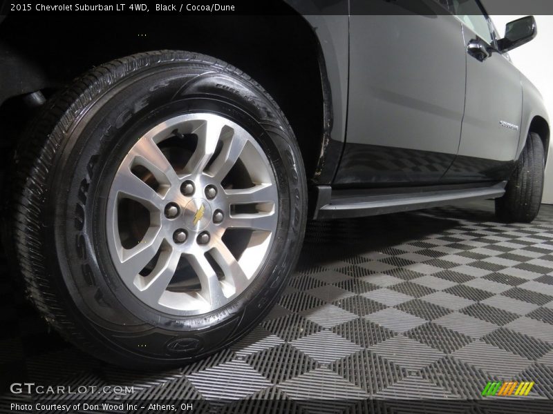 Black / Cocoa/Dune 2015 Chevrolet Suburban LT 4WD