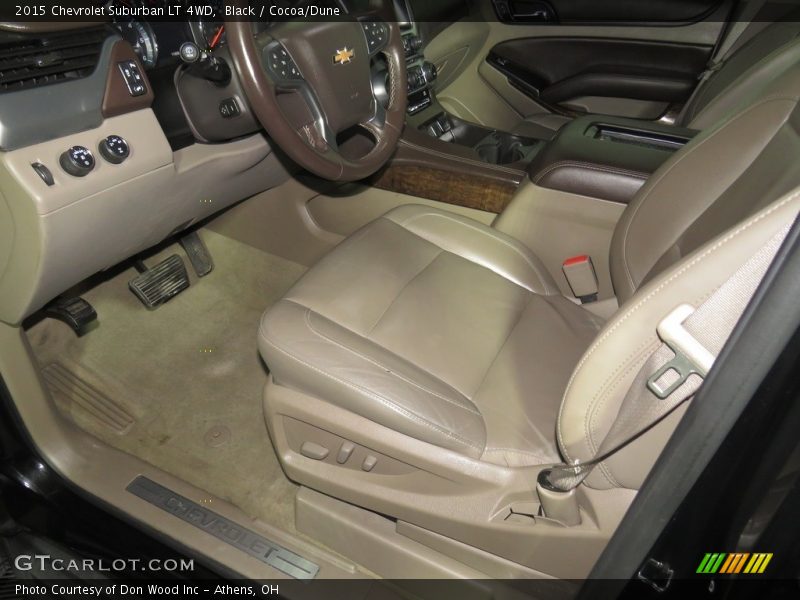 Black / Cocoa/Dune 2015 Chevrolet Suburban LT 4WD