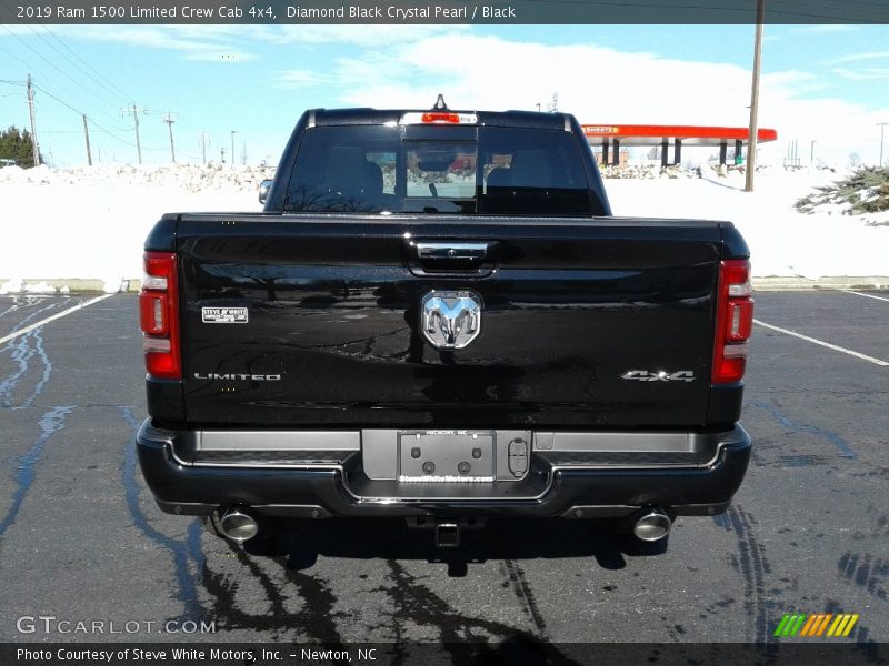 Diamond Black Crystal Pearl / Black 2019 Ram 1500 Limited Crew Cab 4x4