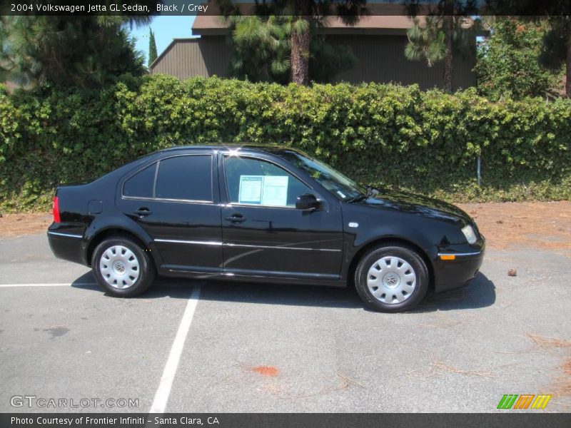 Black / Grey 2004 Volkswagen Jetta GL Sedan