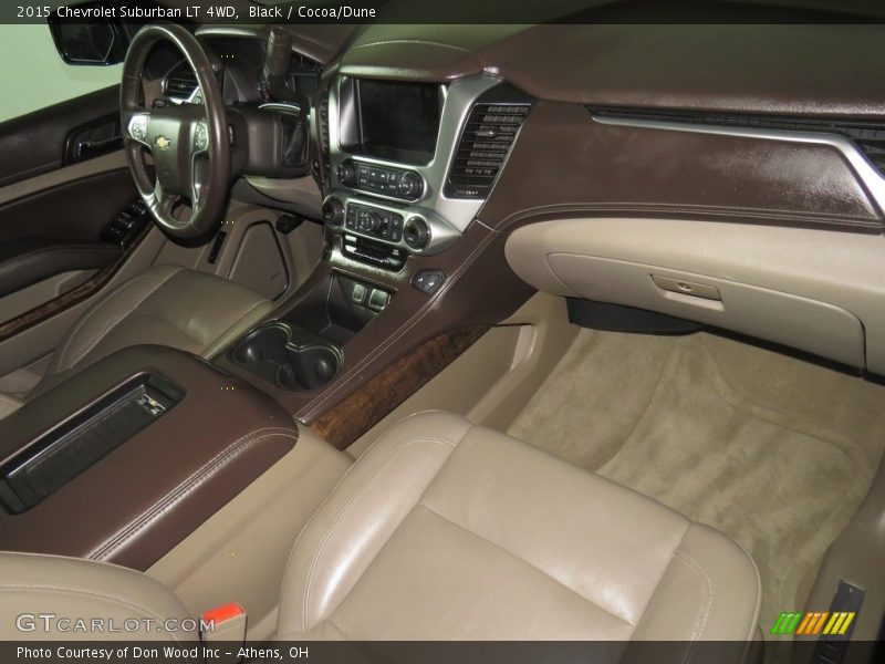 Black / Cocoa/Dune 2015 Chevrolet Suburban LT 4WD