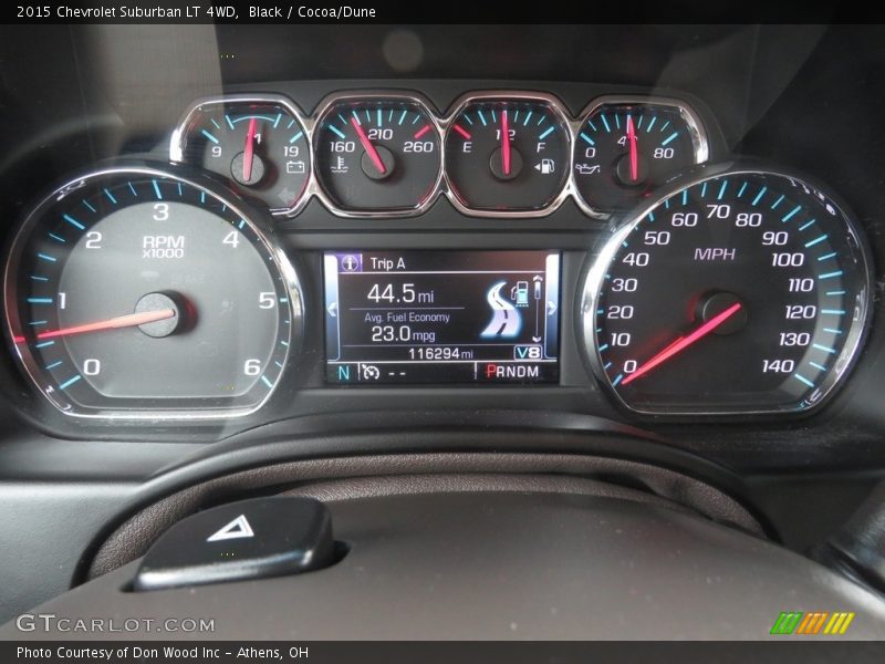 Black / Cocoa/Dune 2015 Chevrolet Suburban LT 4WD