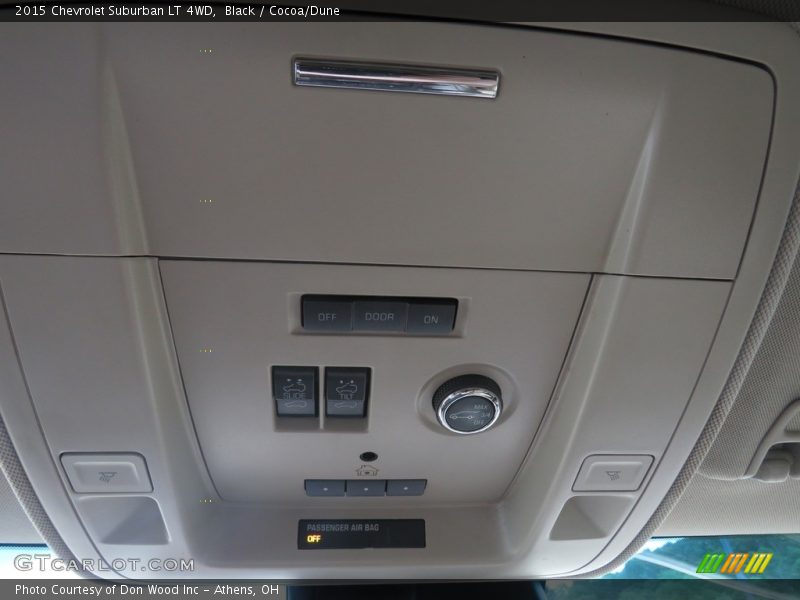 Black / Cocoa/Dune 2015 Chevrolet Suburban LT 4WD