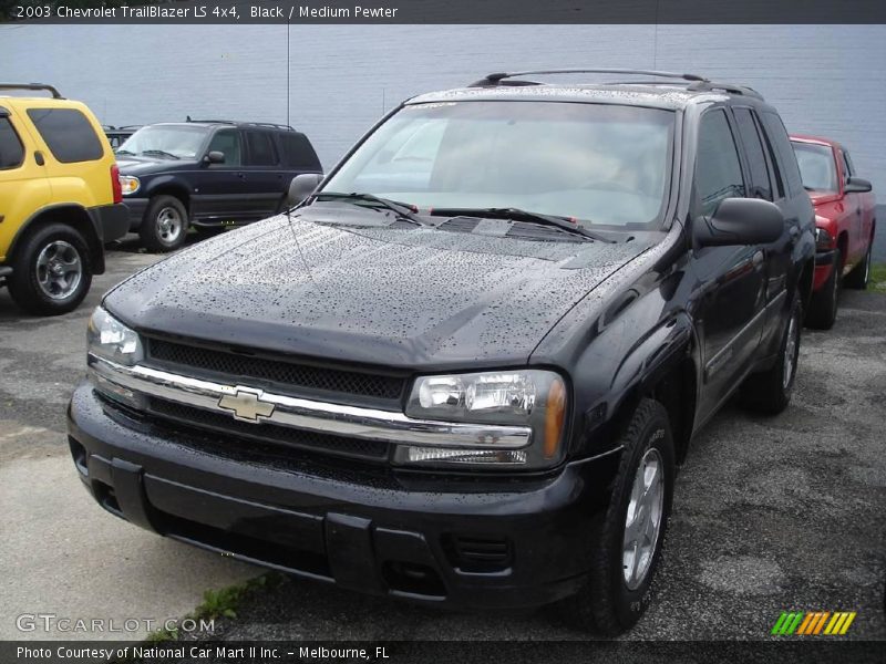 Black / Medium Pewter 2003 Chevrolet TrailBlazer LS 4x4