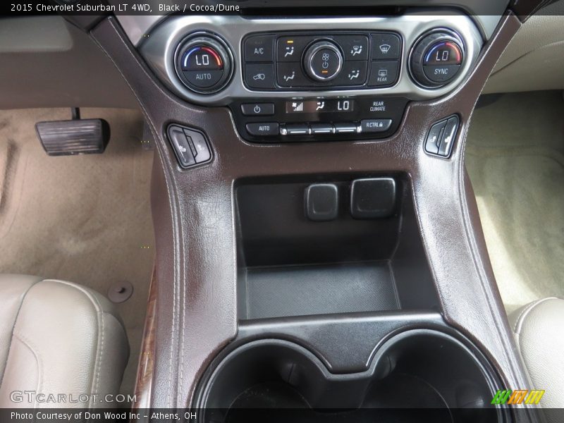 Black / Cocoa/Dune 2015 Chevrolet Suburban LT 4WD