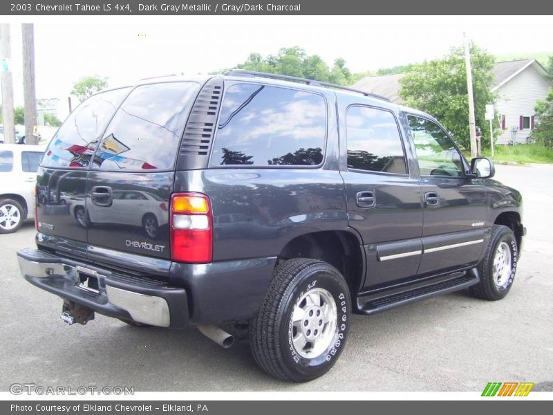 Dark Gray Metallic / Gray/Dark Charcoal 2003 Chevrolet Tahoe LS 4x4
