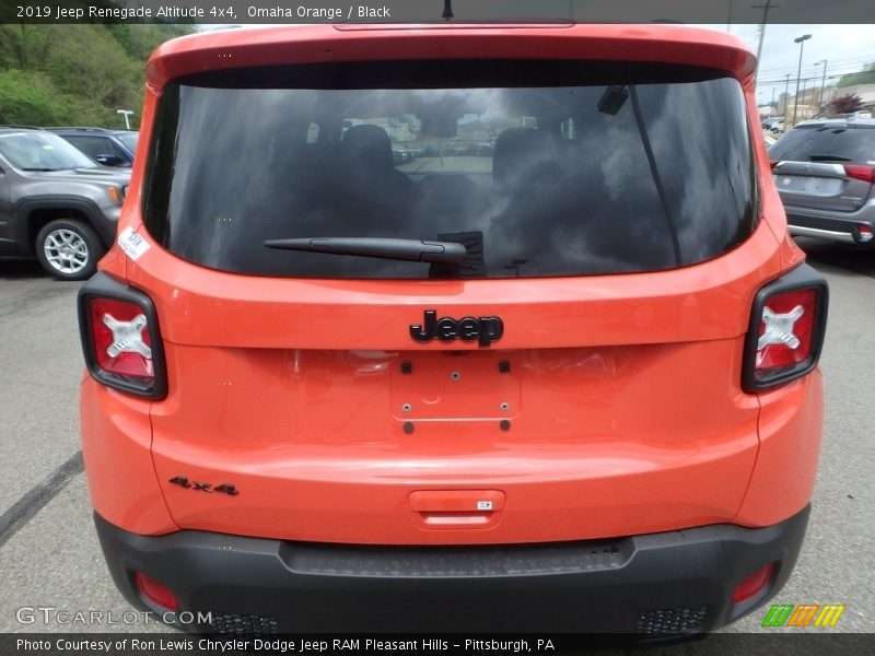 Omaha Orange / Black 2019 Jeep Renegade Altitude 4x4