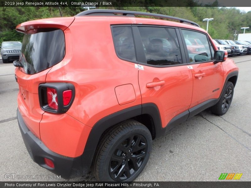 Omaha Orange / Black 2019 Jeep Renegade Altitude 4x4