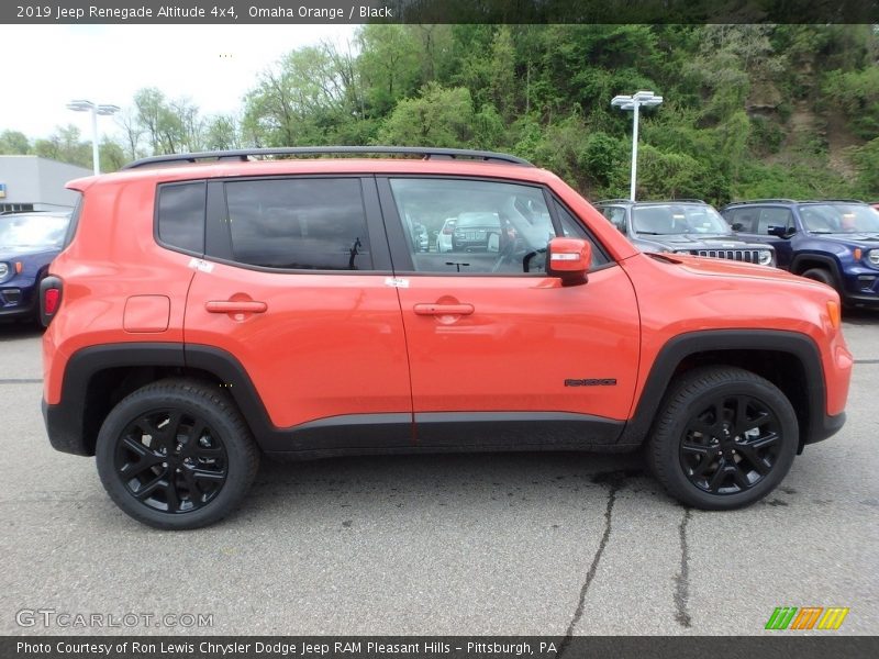 Omaha Orange / Black 2019 Jeep Renegade Altitude 4x4